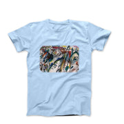 Kandinsky Improvisation 28 (Second Version) 1912 Artwork T-Shirt - Greatest Artists - Harvey Ltd