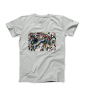Kandinsky Improvisation 28 (Second Version) 1912 Artwork T-Shirt - Greatest Artists - Harvey Ltd