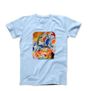 Kandinsky Improvisation 31 (Sea Battle) 1913 Artwork T-Shirt - Greatest Artists - Harvey Ltd