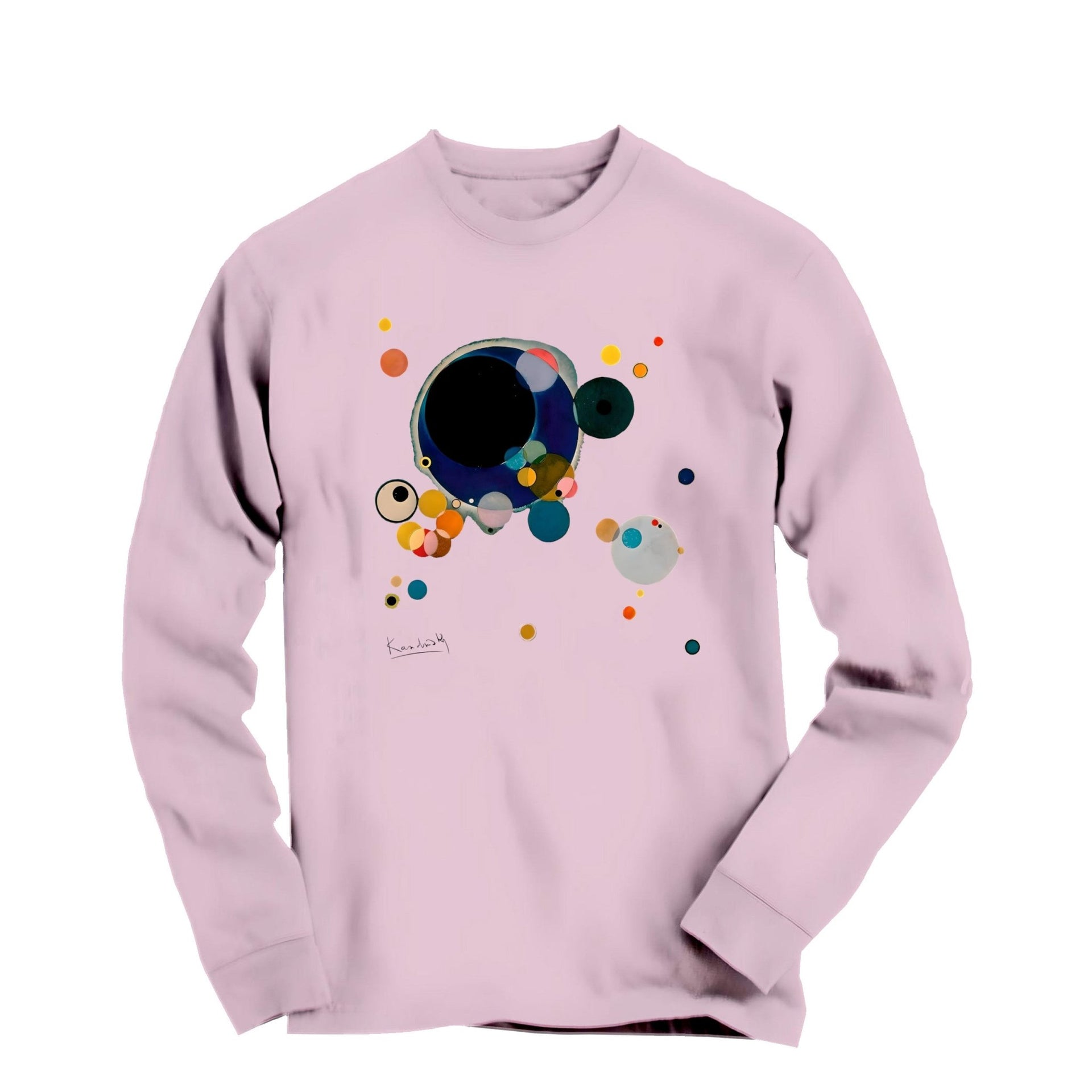 Kandinsky Several Circles (1926) Long Sleeve Tee - Greatest Artists - Harvey Ltd
