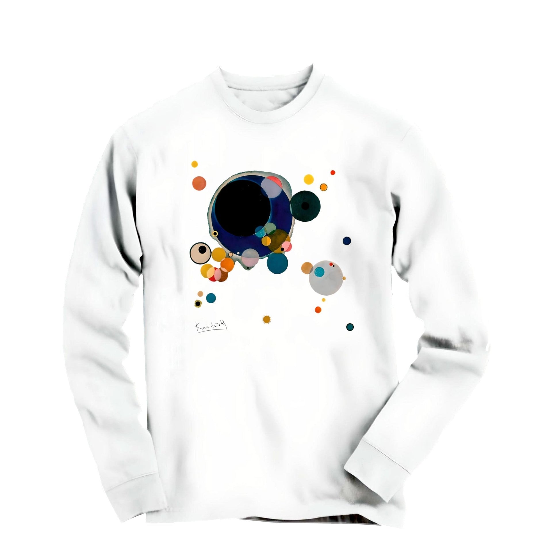 Kandinsky Several Circles (1926) Long Sleeve Tee - Greatest Artists - Harvey Ltd