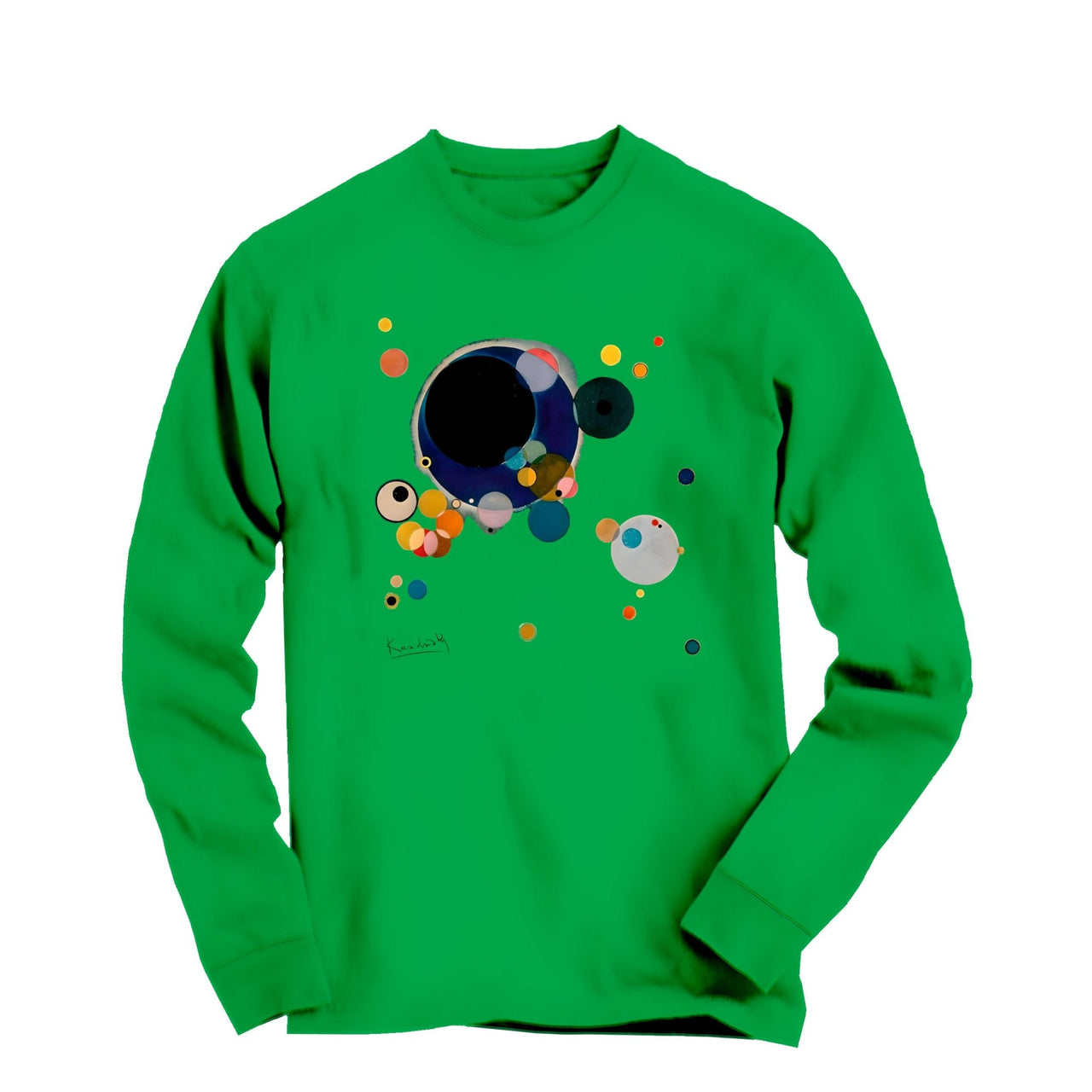 Kandinsky Several Circles 1926 Long Sleeve Tee - Greatest Artists - Harvey Ltd