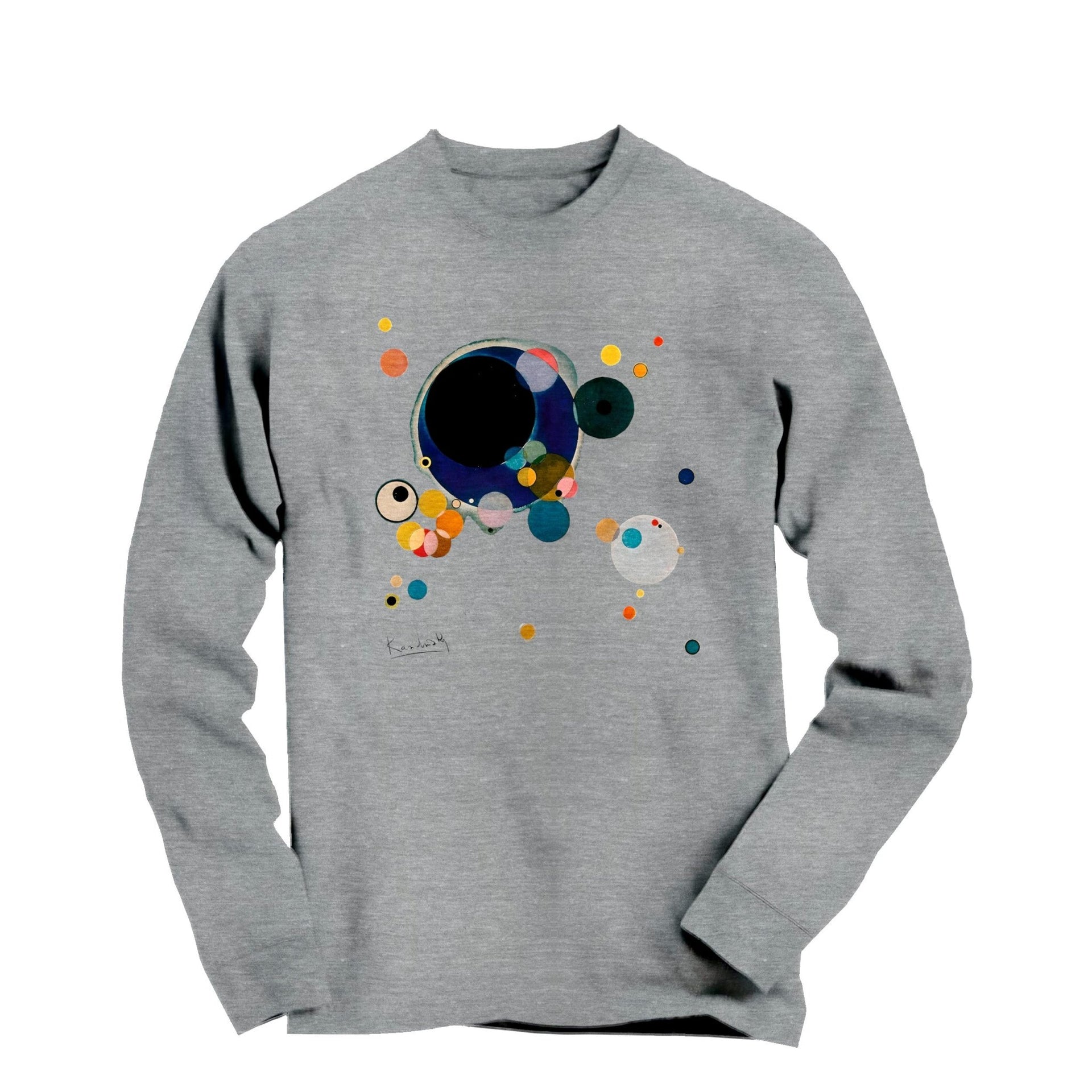 Kandinsky Several Circles 1926 Long Sleeve Tee - Greatest Artists - Harvey Ltd