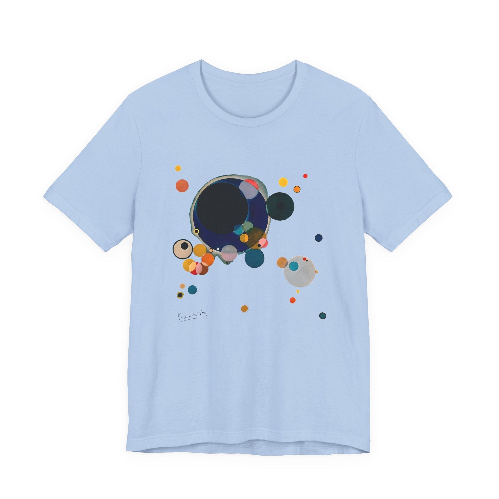Kandinsky Several Circles Artwork T-Shirt - Greatest Artists - Harvey Ltd