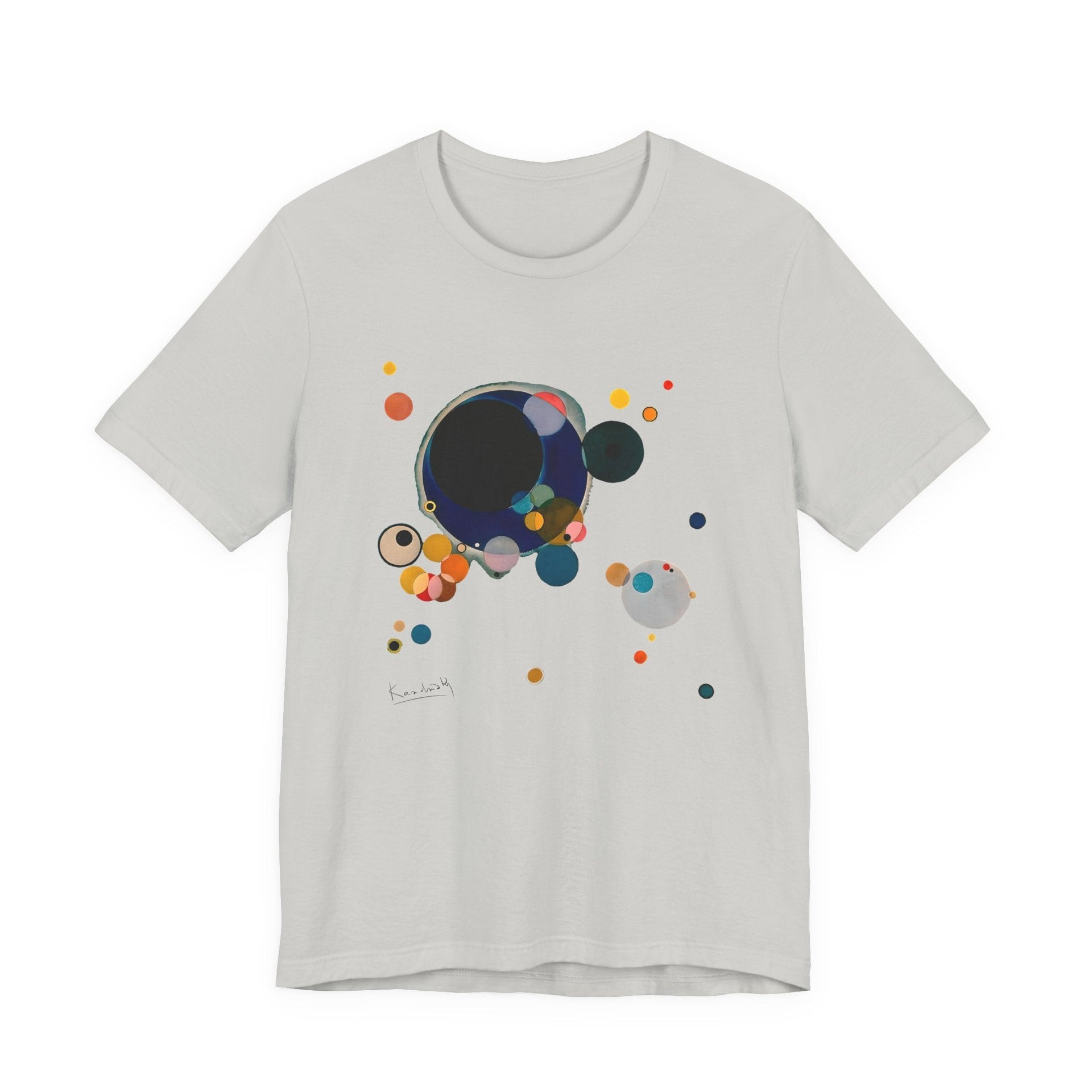 Kandinsky Several Circles Artwork T-Shirt - Greatest Artists - Harvey Ltd