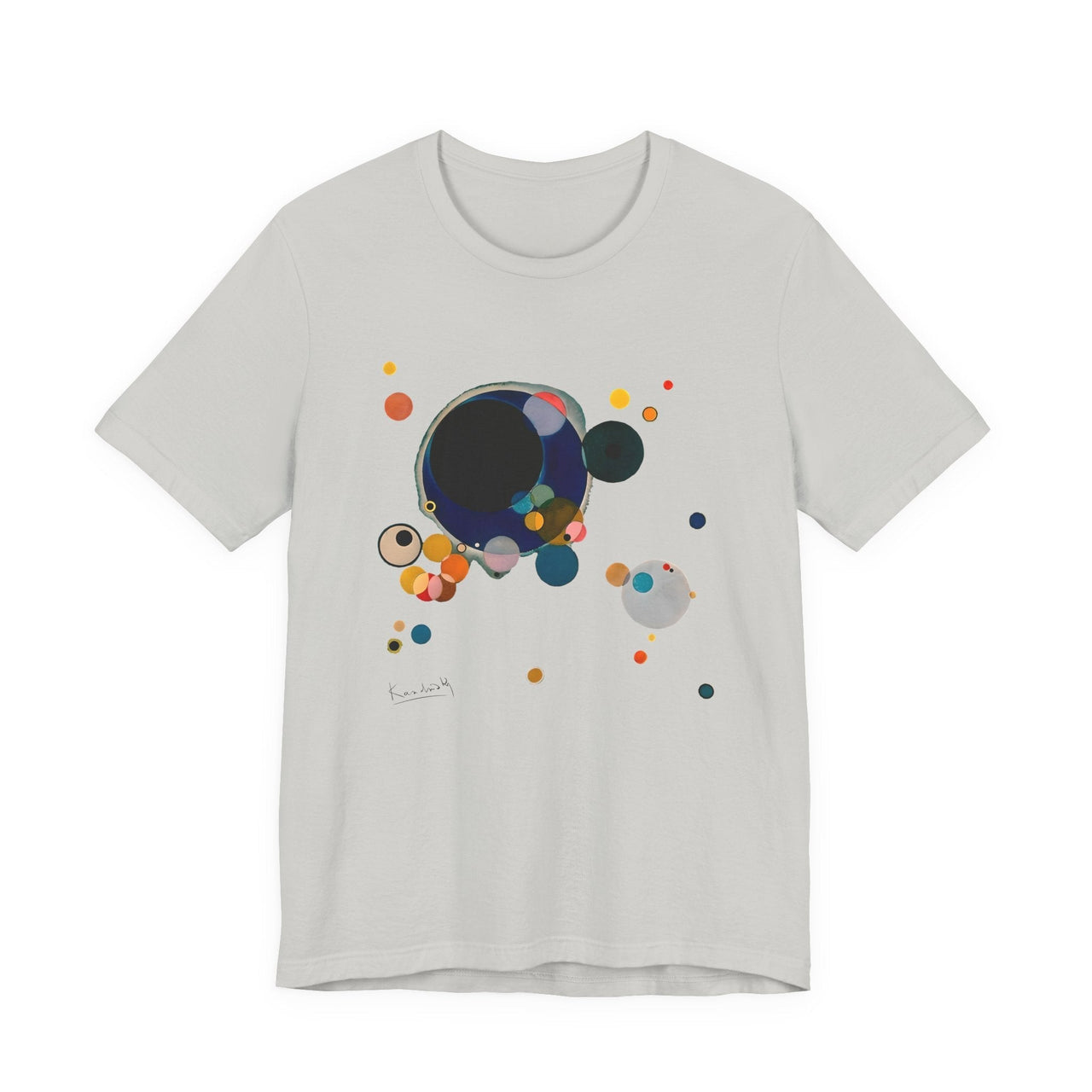 Kandinsky Several Circles Artwork T-Shirt - Greatest Artists - Harvey Ltd