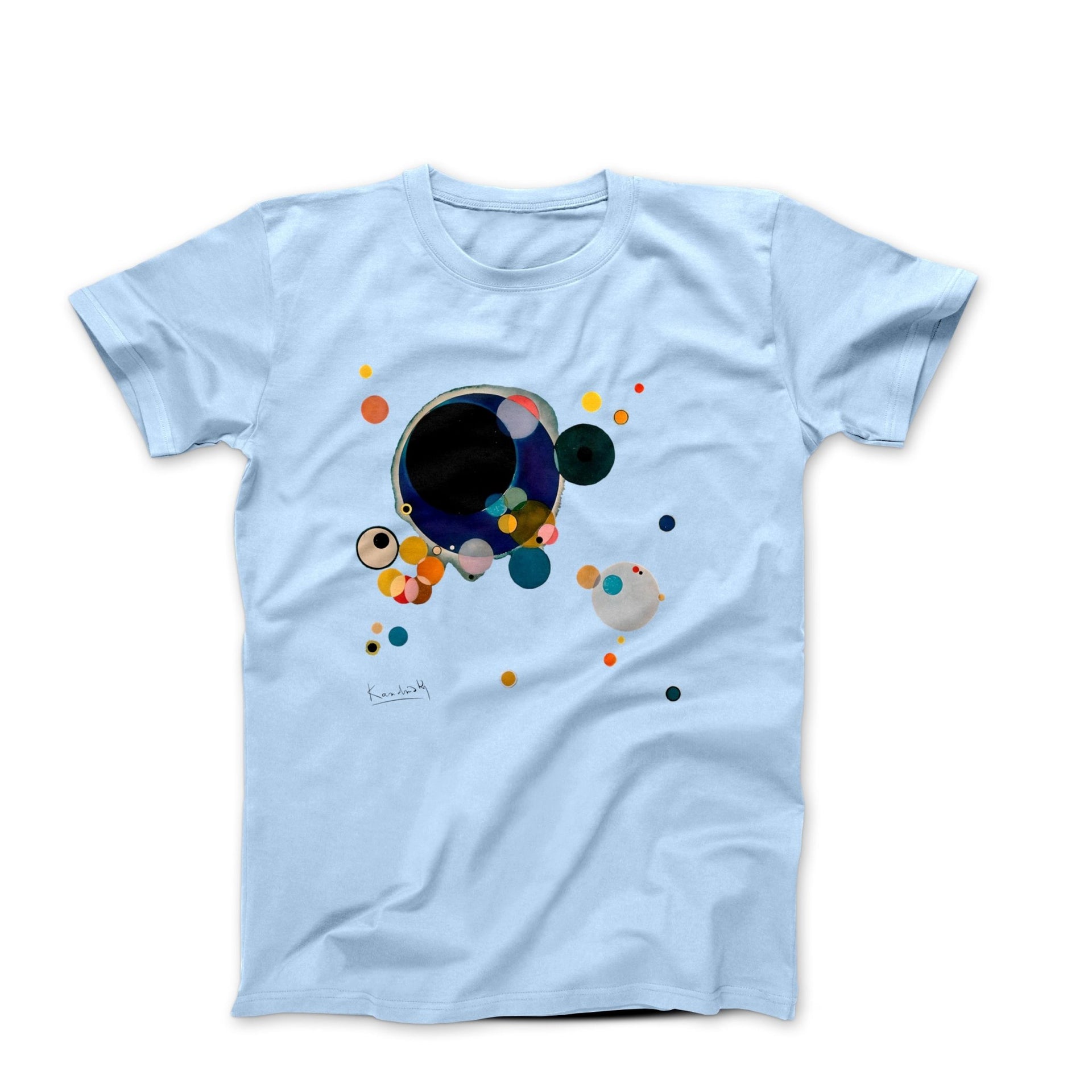 Kandinsky Several Circles Artwork T-Shirt - Greatest Artists - Harvey Ltd