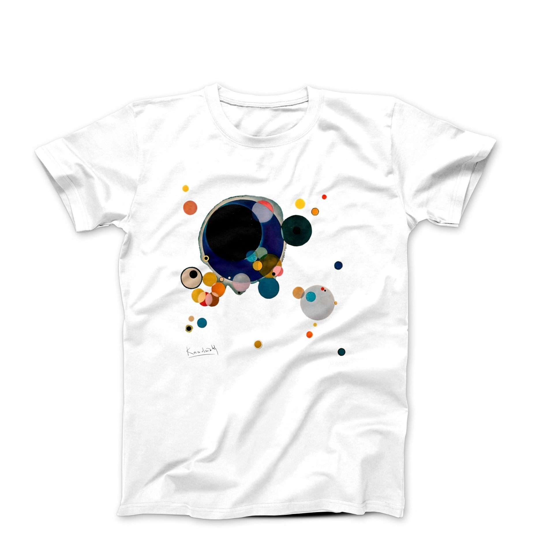 Kandinsky Several Circles Artwork T-Shirt - Greatest Artists - Harvey Ltd