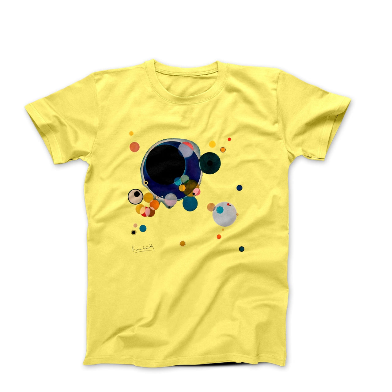 Kandinsky Several Circles Artwork T-Shirt - Greatest Artists - Harvey Ltd