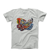 Karel Appel Head in Storm (1958) Art T-shirt - Clothing - Harvey Ltd