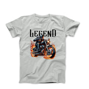 Legend Motorcycle Digital Art T-shirt - Cars, Trucks & Cycles - Harvey Ltd