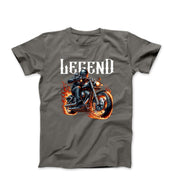 Legend Motorcycle Digital Art T-shirt - Cars, Trucks & Cycles - Harvey Ltd