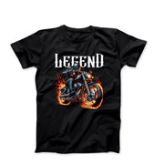 Legend Motorcycle Digital Art T-shirt - Cars, Trucks & Cycles - Harvey Ltd