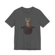 Magritte Cat In The Hat Artwork T-shirt - Greatest Artists - Harvey Ltd