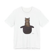 Magritte Cat In The Hat Artwork T-shirt - Greatest Artists - Harvey Ltd