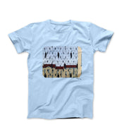 Magritte Golconda 1953 Artwork T-shirt - Greatest Artists - Harvey Ltd