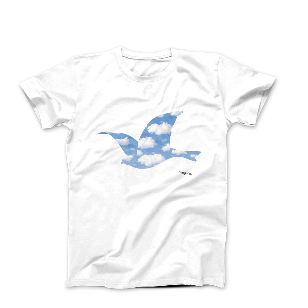 Magritte Le Retour (The Return) Artwork T-shirt - Greatest Artists - Harvey Ltd