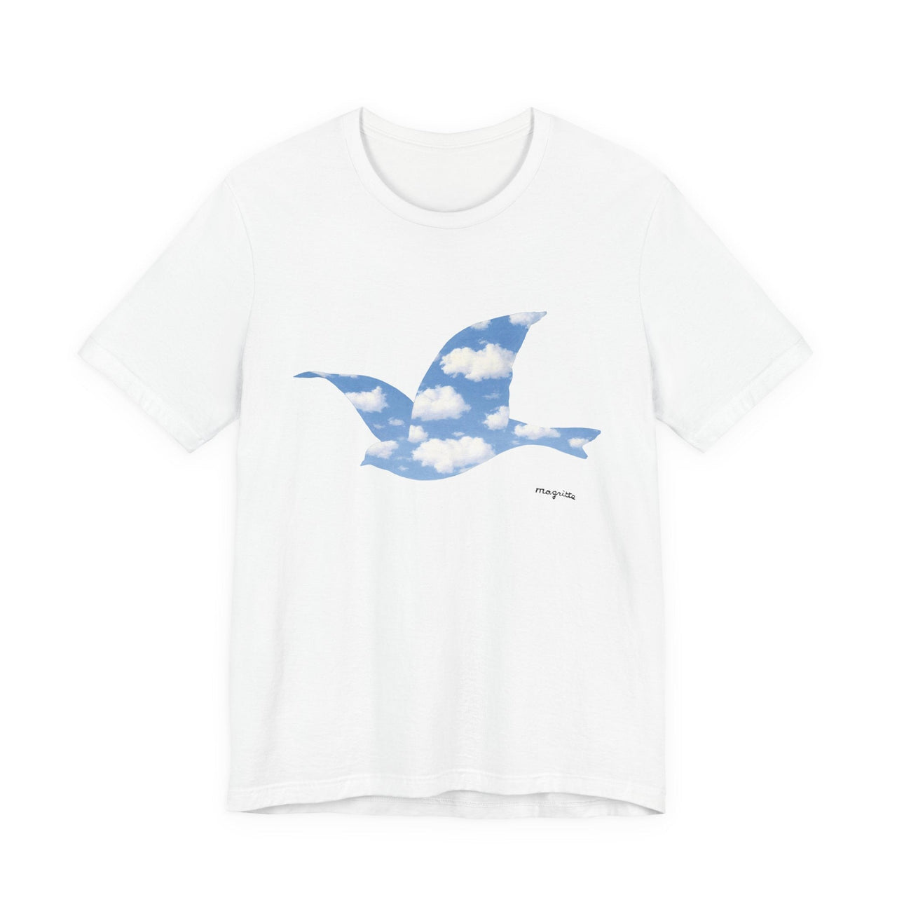 Magritte Le Retour (The Return) Artwork T-shirt - Greatest Artists - Harvey Ltd