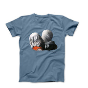 Magritte The Lovers (1928) Artwork T-Shirt - Greatest Artists - Harvey Ltd