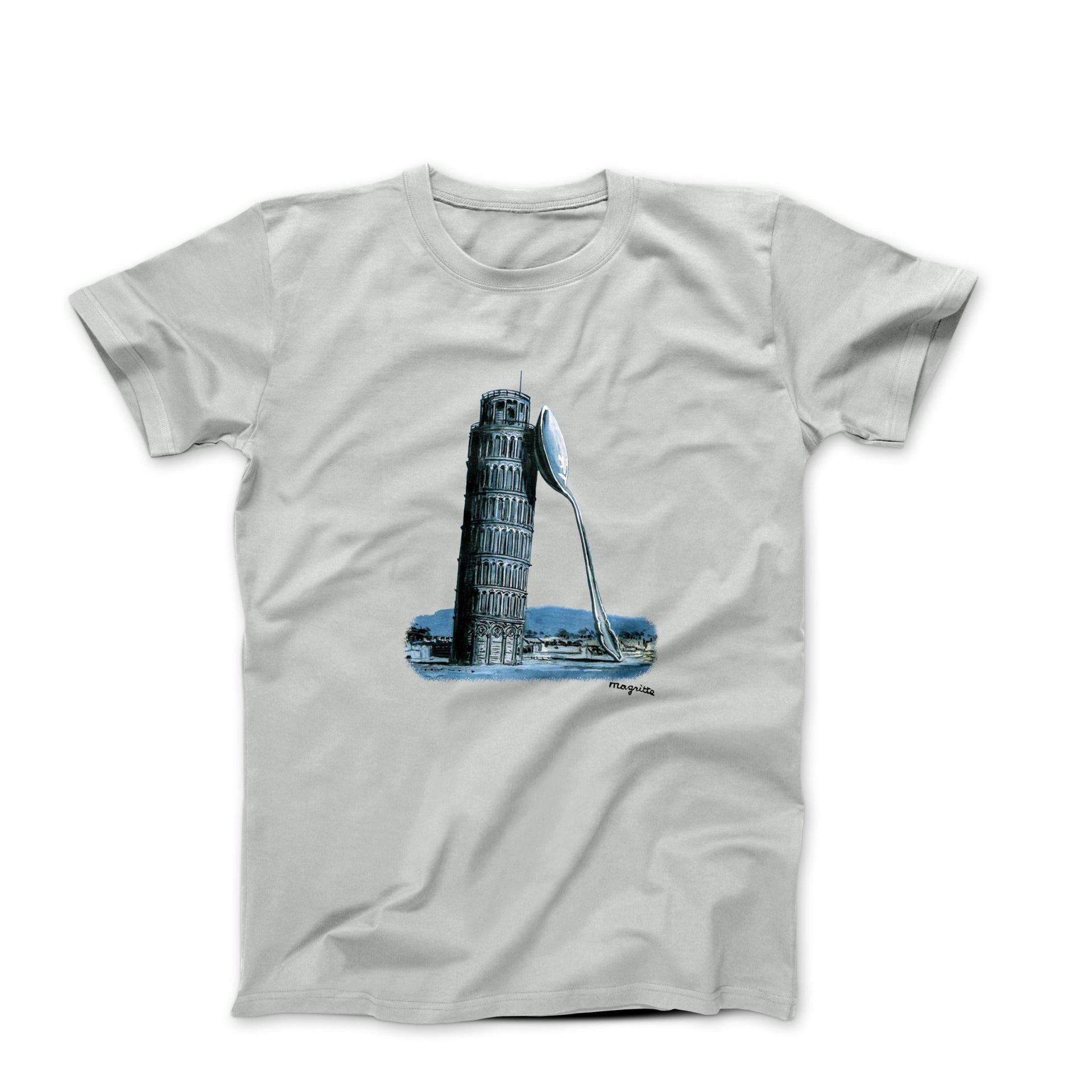 Magritte The Night Of Pisa Artwork T-shirt - Greatest Artists - Harvey Ltd