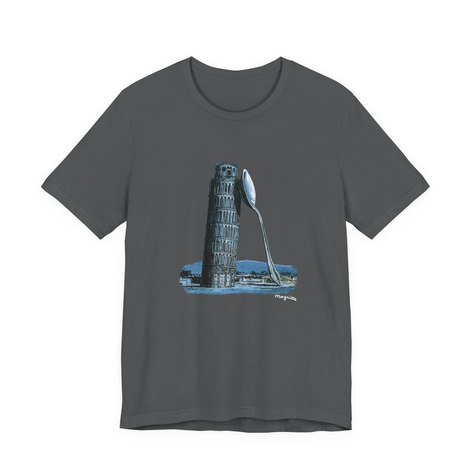 Magritte The Night Of Pisa Artwork T-shirt - Greatest Artists - Harvey Ltd