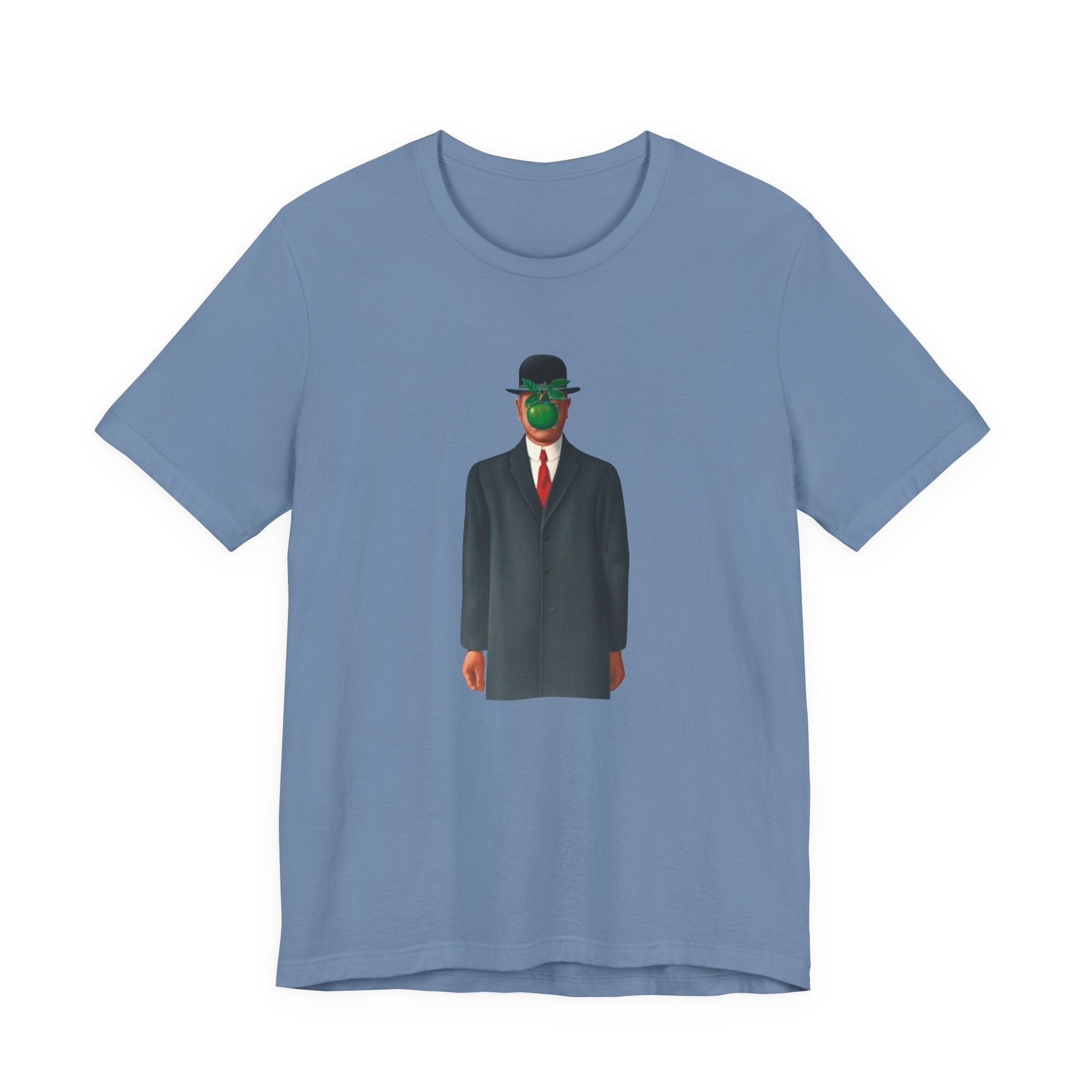 Magritte The Son of Man Artwork T-Shirt - Greatest Artists - Harvey Ltd