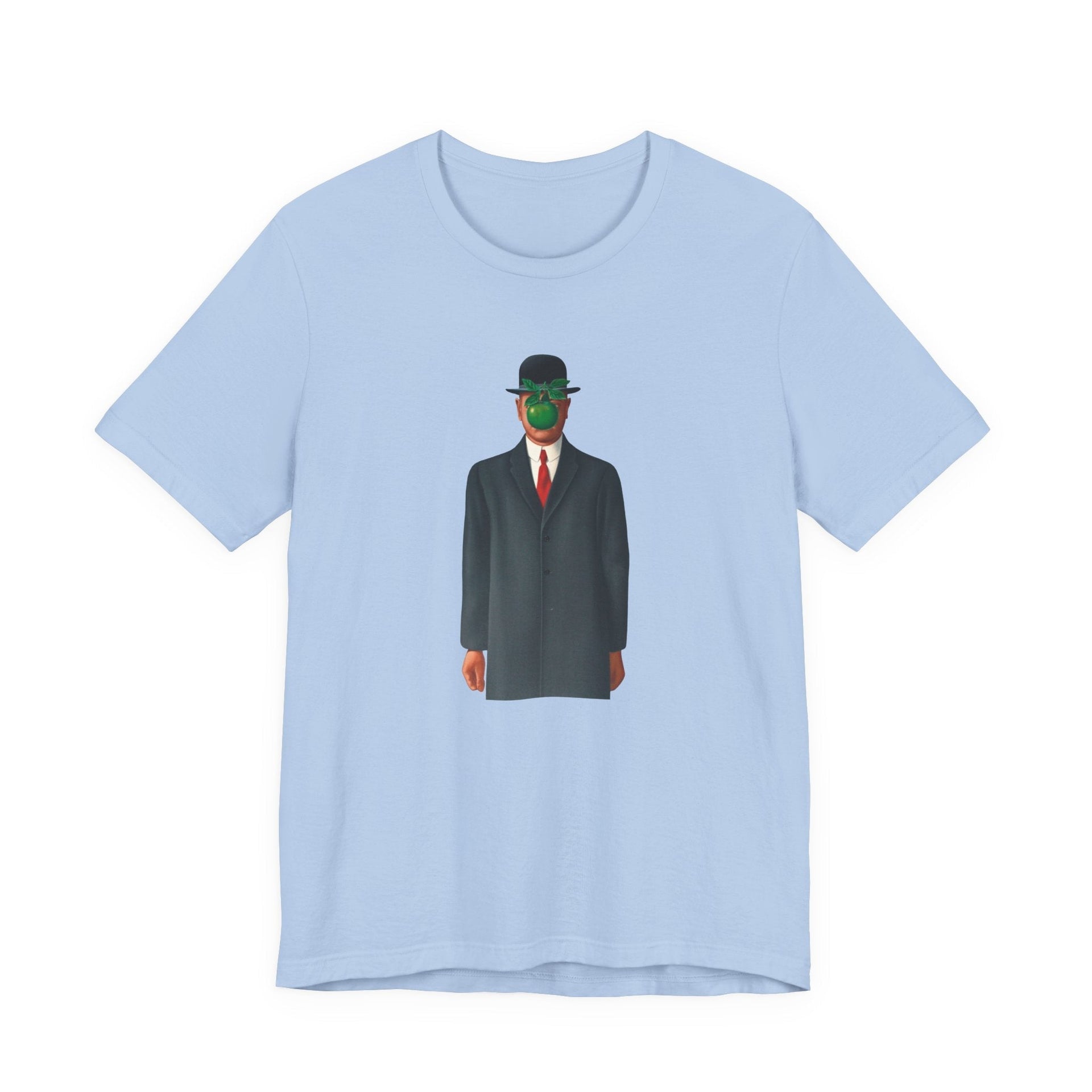 Magritte The Son of Man Artwork T-Shirt - Greatest Artists - Harvey Ltd