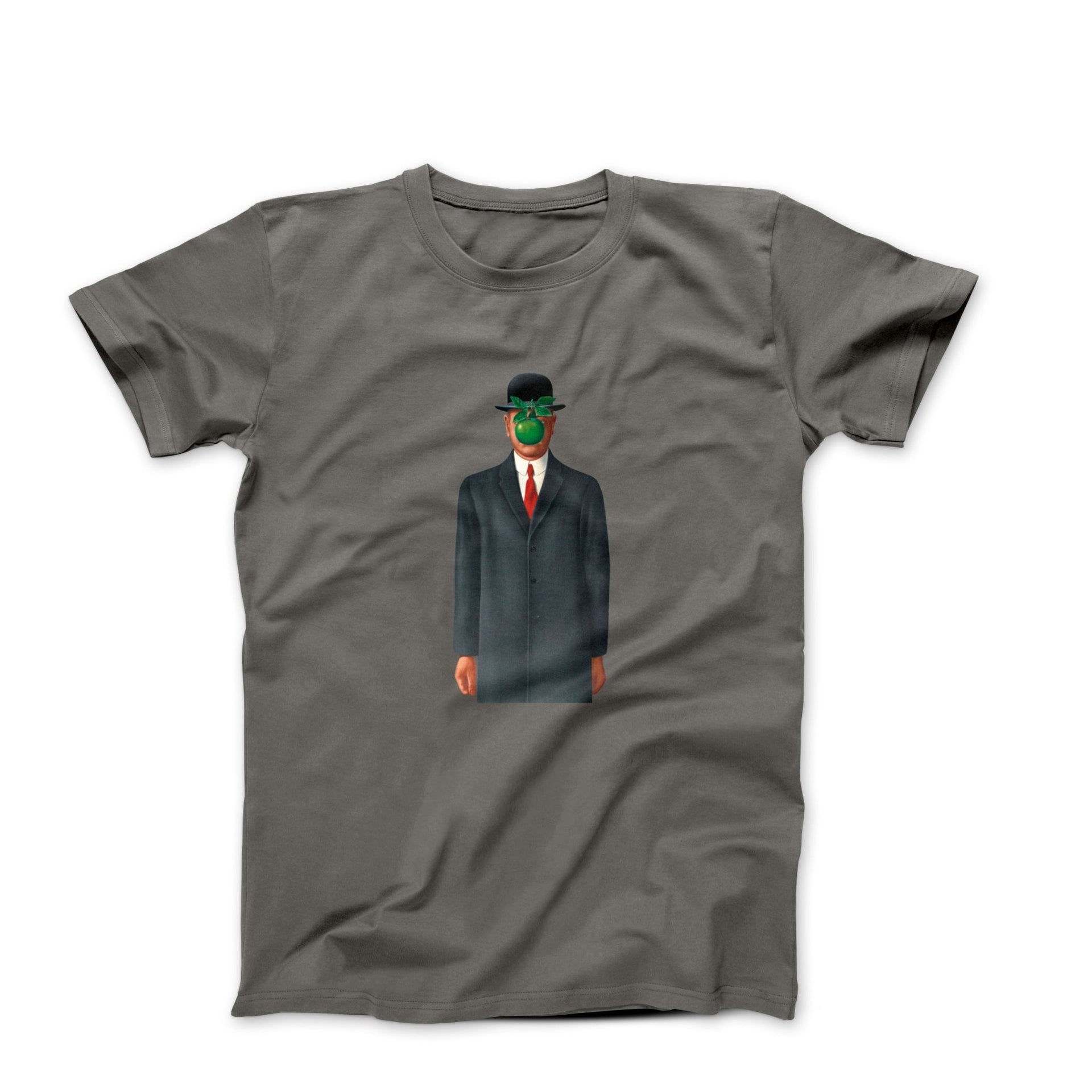 Magritte The Son of Man Artwork T-Shirt - Greatest Artists - Harvey Ltd
