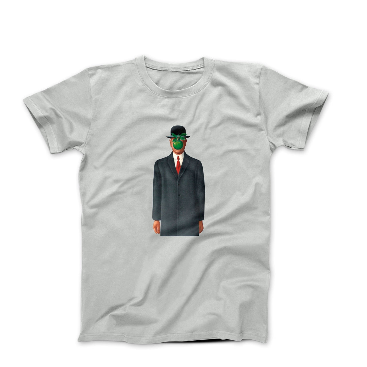 Magritte The Son of Man Artwork T-Shirt - Greatest Artists - Harvey Ltd