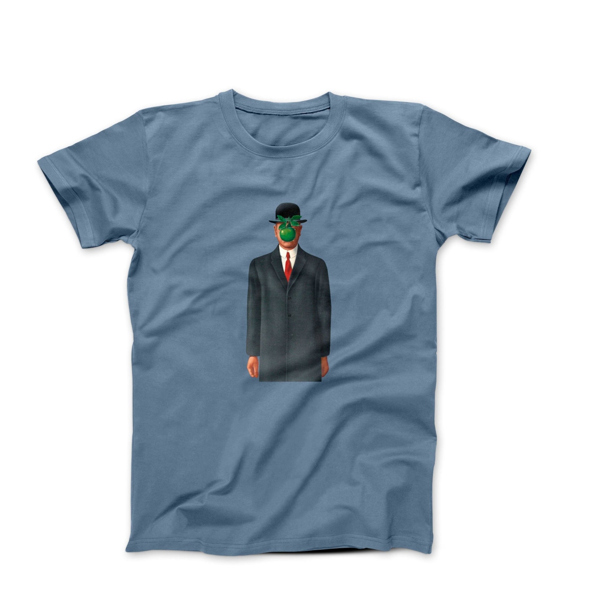 Magritte The Son of Man Artwork T-Shirt - Greatest Artists - Harvey Ltd