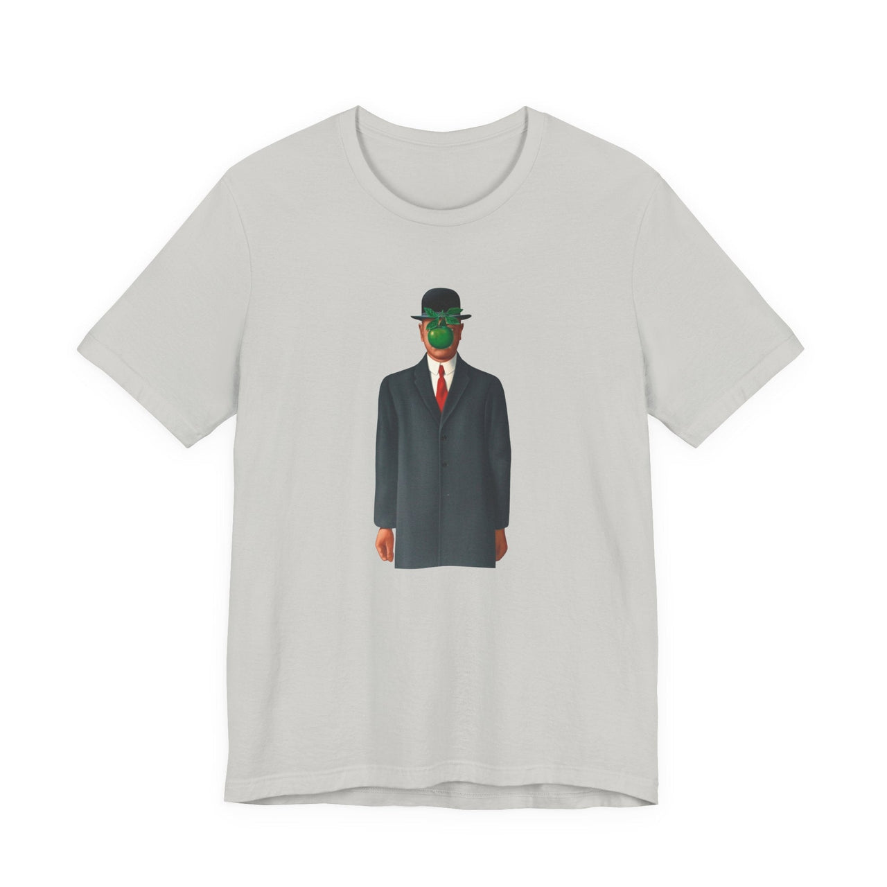 Magritte The Son of Man Artwork T-Shirt - Greatest Artists - Harvey Ltd
