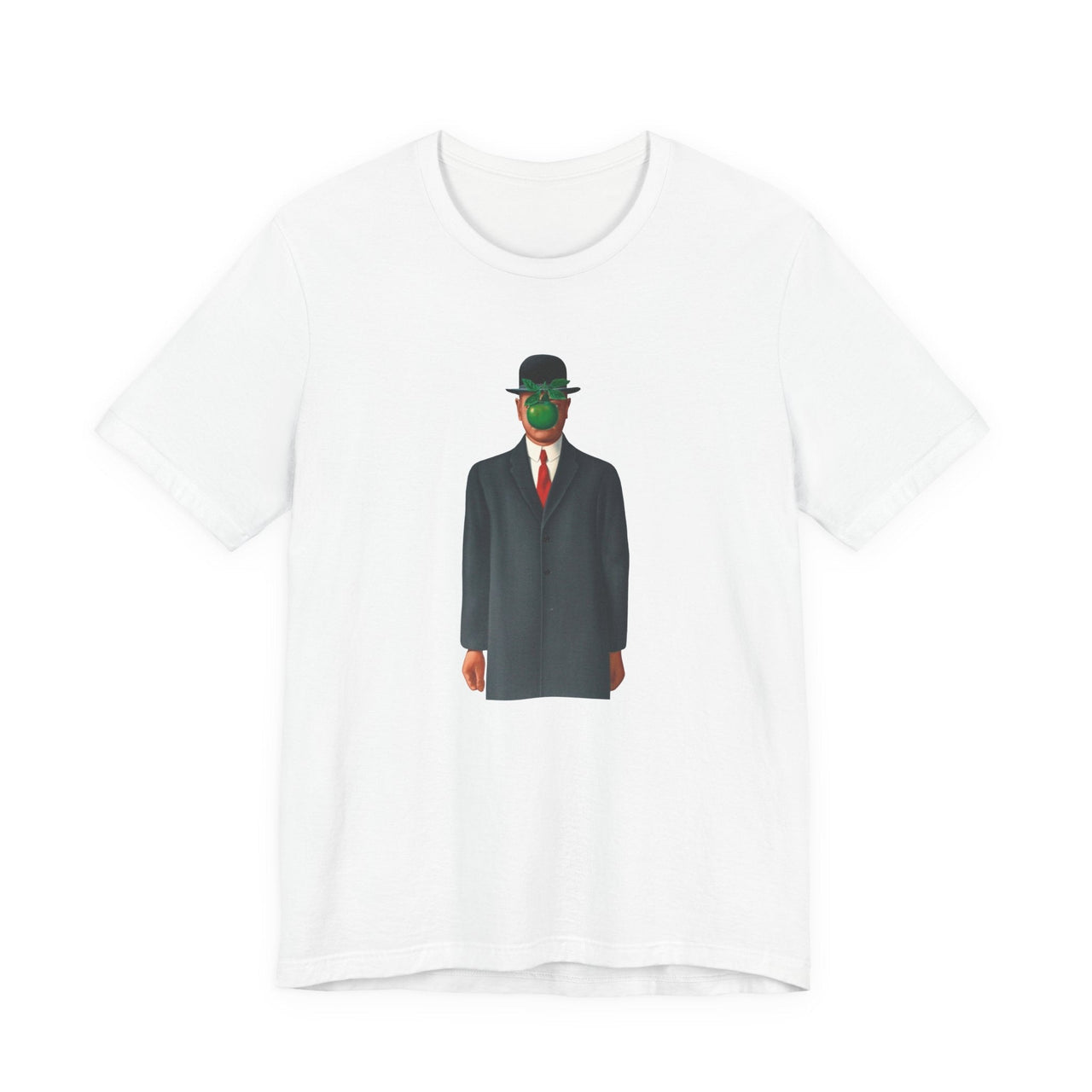 Magritte The Son of Man Artwork T-Shirt - Greatest Artists - Harvey Ltd