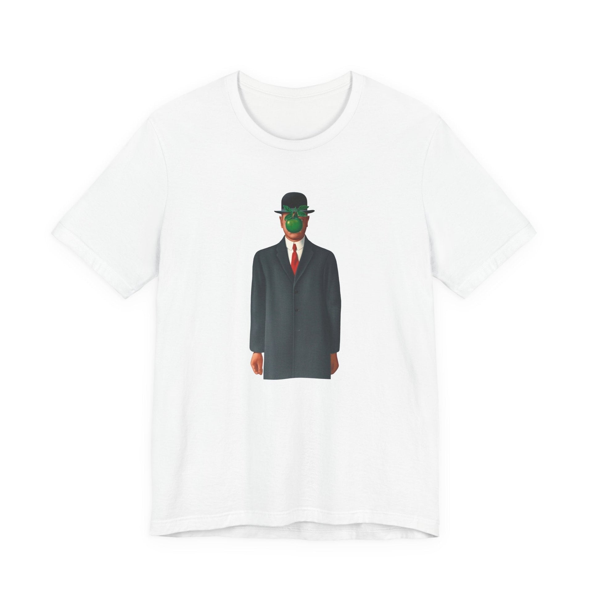 Magritte The Son of Man Artwork T-Shirt - Greatest Artists - Harvey Ltd