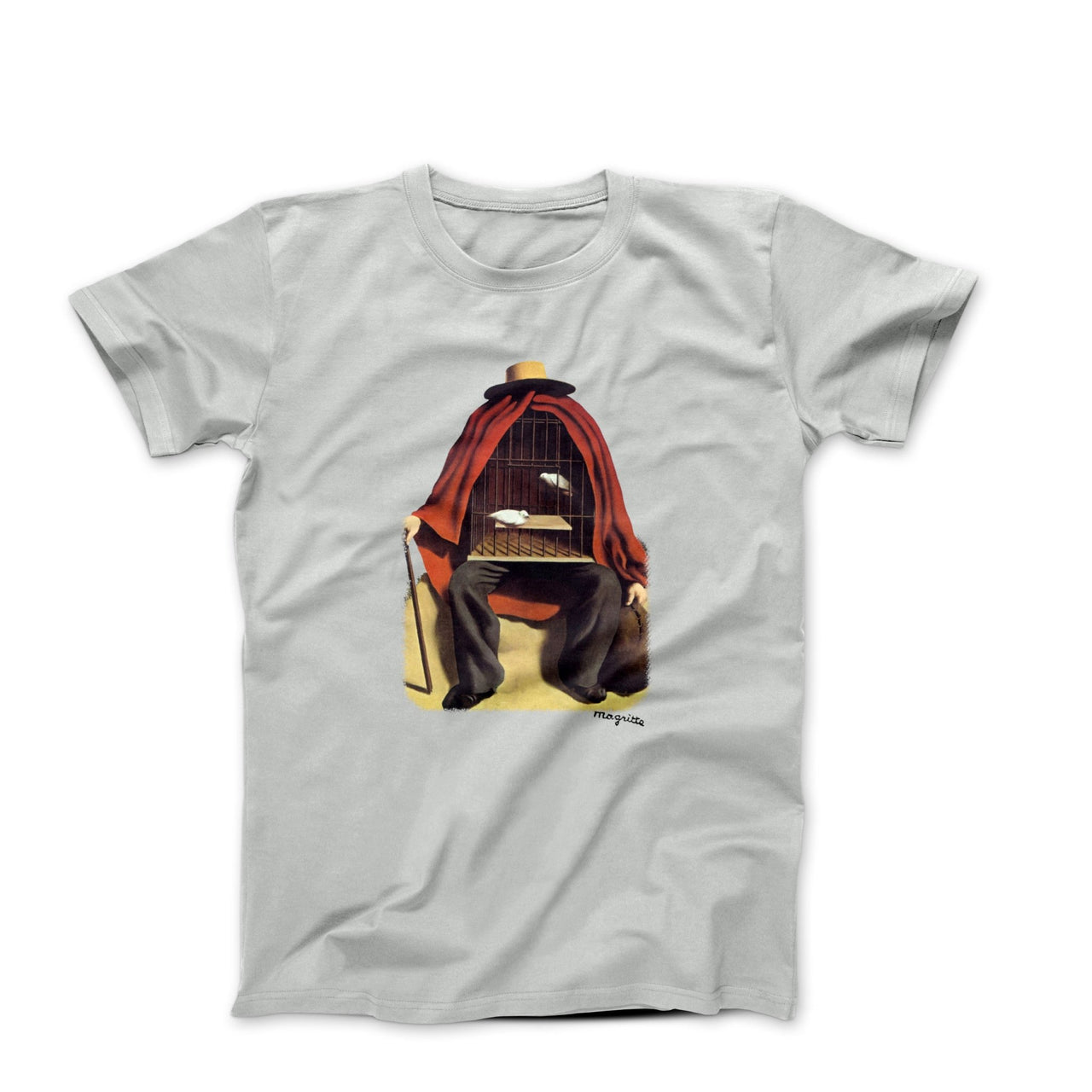 Magritte The Therapist (1937) Artwork T-Shirt - Greatest Artists - Harvey Ltd