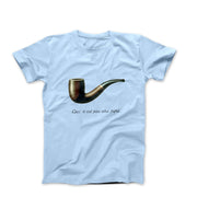Magritte This Is Not A Pipe Artwork T-shirt - Greatest Artists - Harvey Ltd
