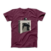 Magritte Time Transfixed 1938 Artwork T-shirt - Greatest Artists - Harvey Ltd