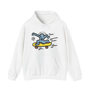 Man Skateboarding Street Art Hoodie - Street, Pop & Media Art - Harvey Ltd