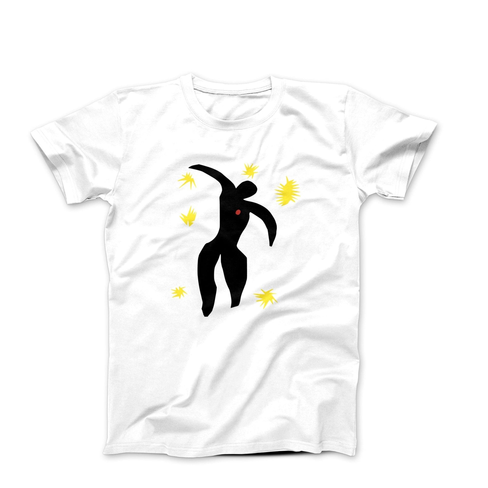 Matisse Icarus from the Book "Jazz" (1947) T-Shirt - Greatest Artists - Harvey Ltd