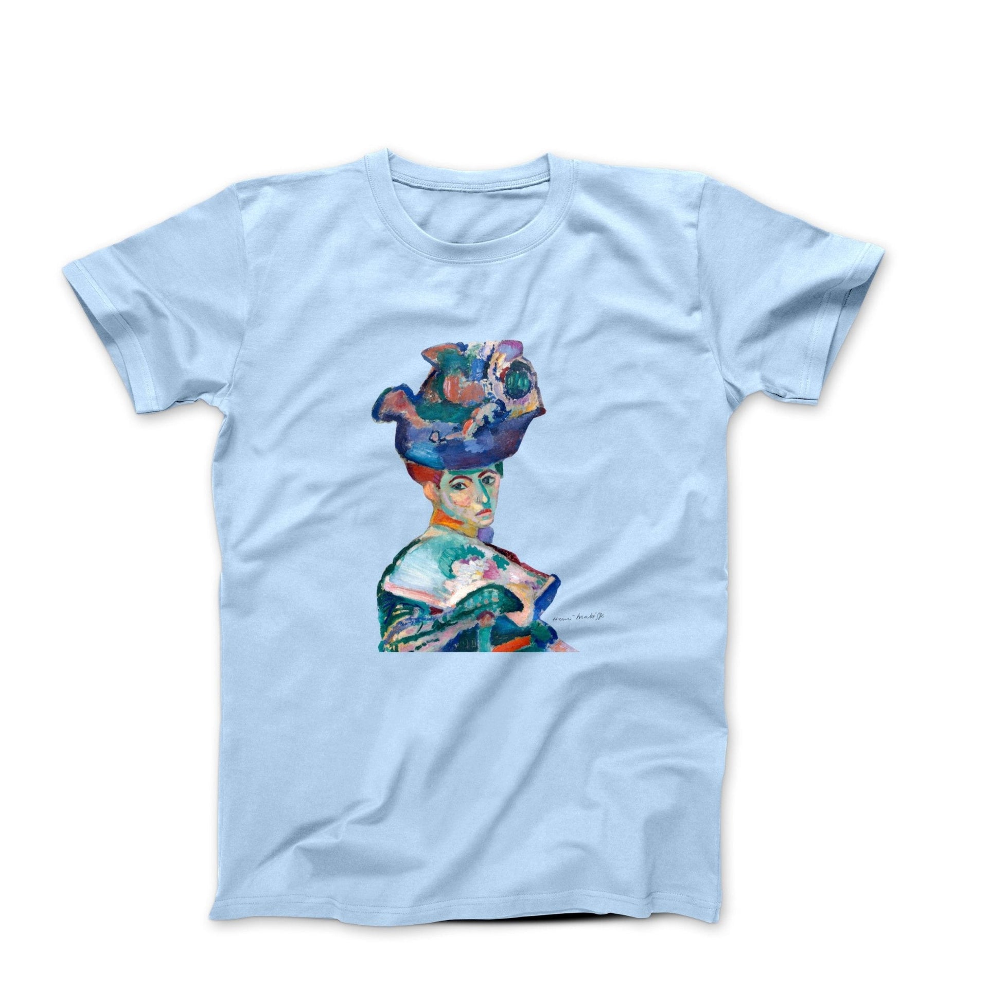 Matisse Woman with a Hat T-Shirt - Greatest Artists - Harvey Ltd