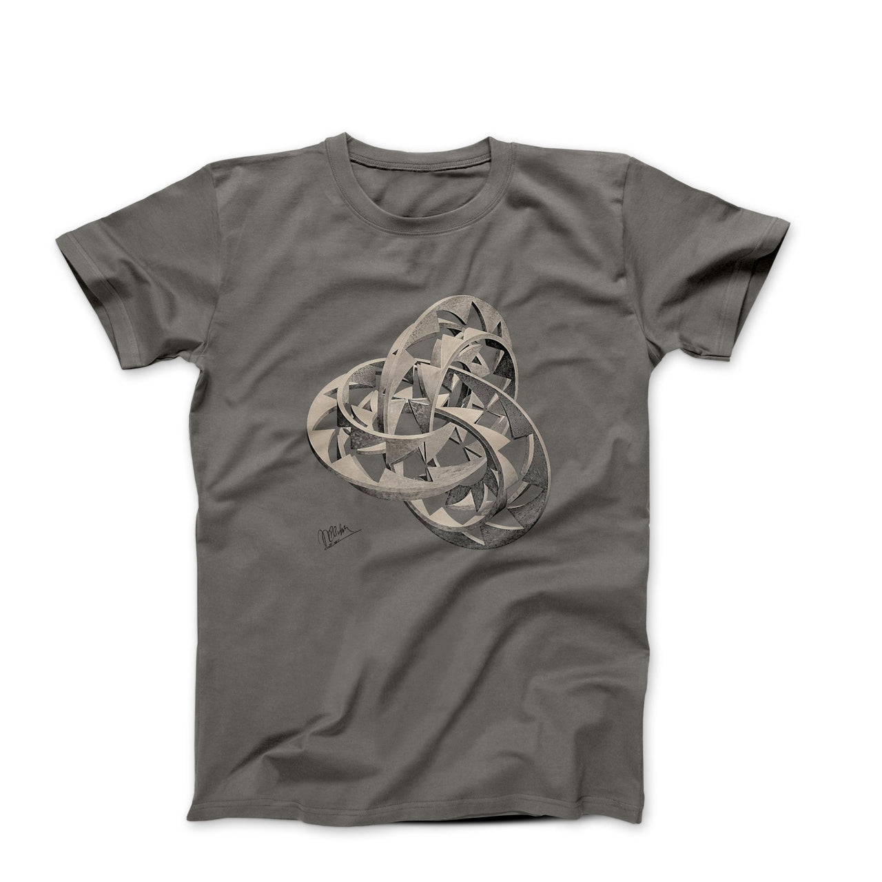 M.C. Escher Beauty and the Maths T-shirt - Greatest Artists - Harvey Ltd