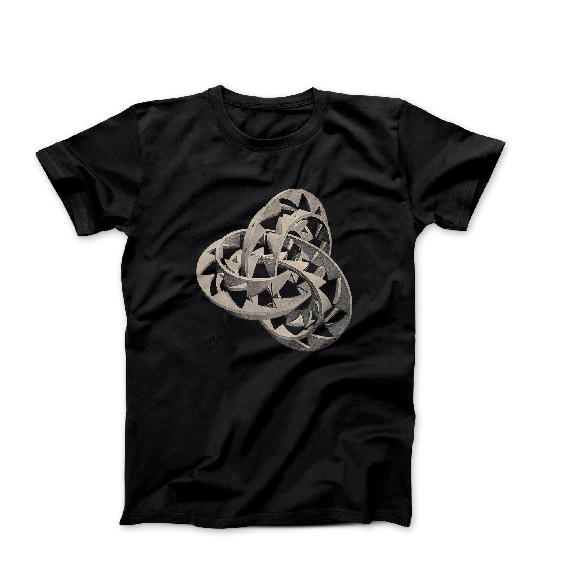 M.C. Escher Beauty and the Maths T-shirt - Greatest Artists - Harvey Ltd