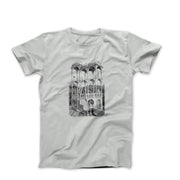 M.C. Escher Belvedere (1958) Artwork T-shirt - Greatest Artists - Harvey Ltd