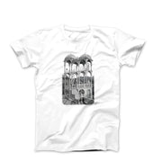 M.C. Escher Belvedere (1958) Artwork T-shirt - Greatest Artists - Harvey Ltd