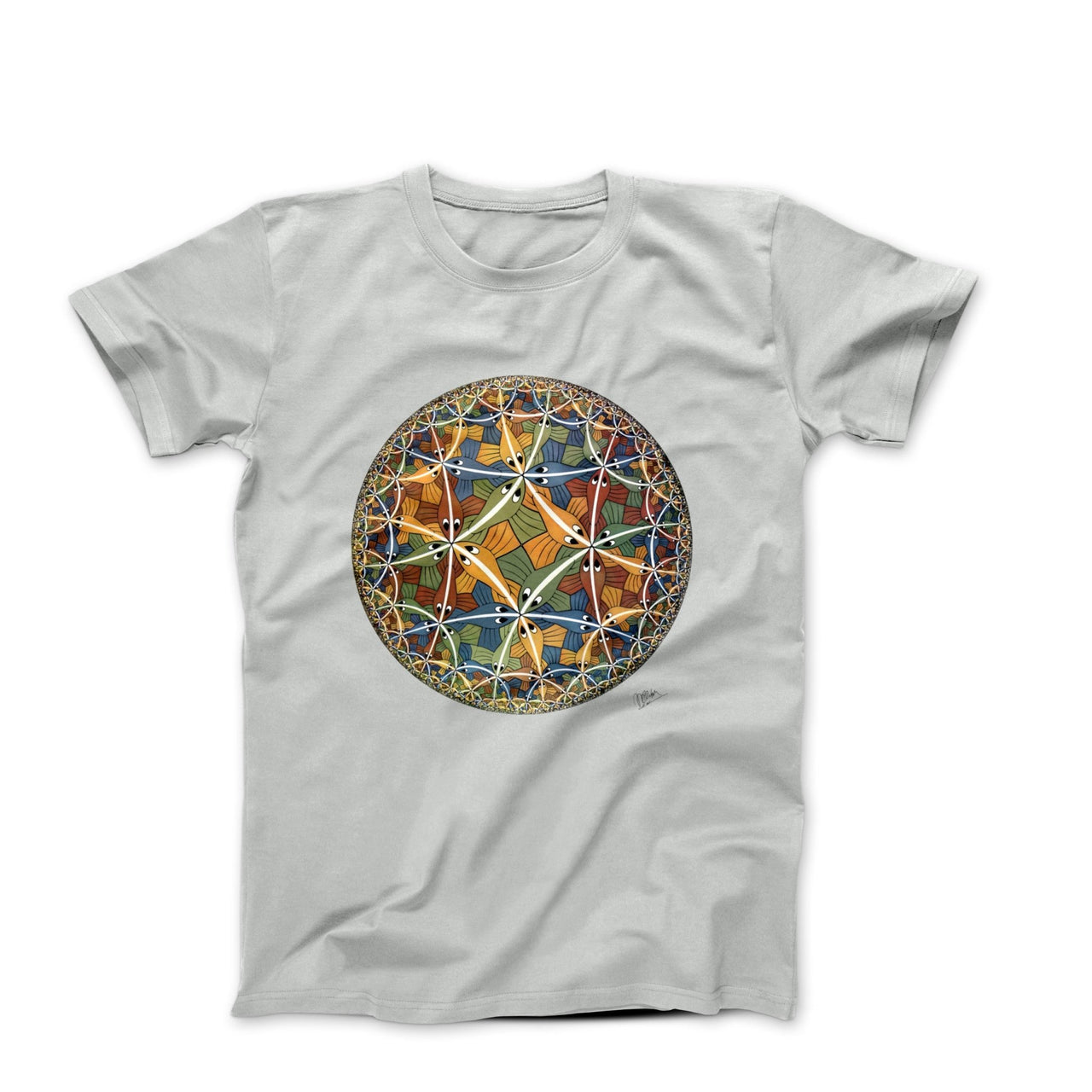 M.C. Escher Circle Limit III (1959) Art T-shirt - Clothing - Harvey Ltd