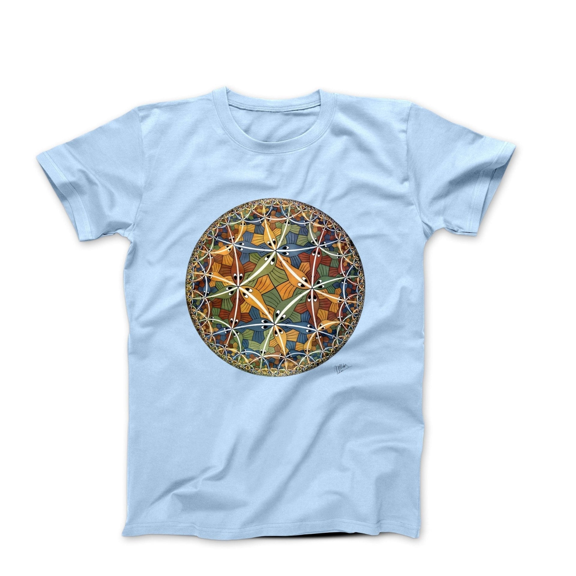 M.C. Escher Circle Limit III T-shirt - Greatest Artists - Harvey Ltd