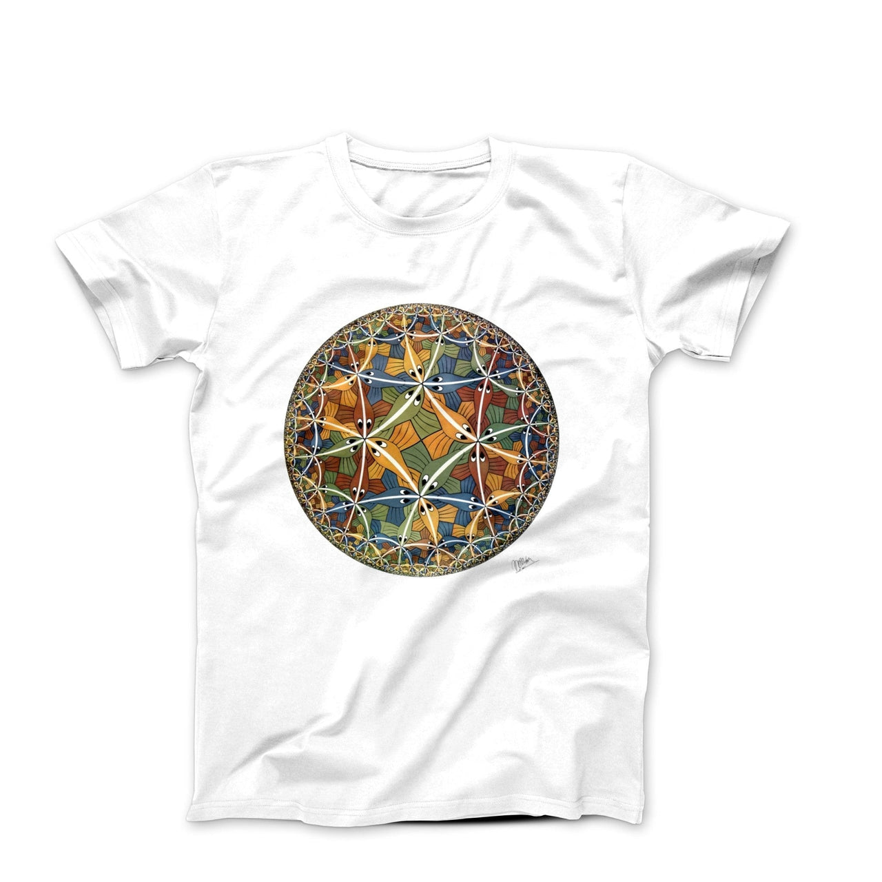 M.C. Escher Circle Limit III T-shirt - Greatest Artists - Harvey Ltd