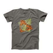 M.C. Escher Double Planetoid (1949) Artwork T-shirt - Greatest Artists - Harvey Ltd