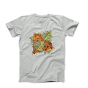 M.C. Escher Double Planetoid (1949) Artwork T-shirt - Greatest Artists - Harvey Ltd