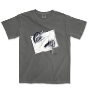 M.C. Escher Drawing Hands Garment - Dyed T-shirt - Greatest Artists - Harvey Ltd
