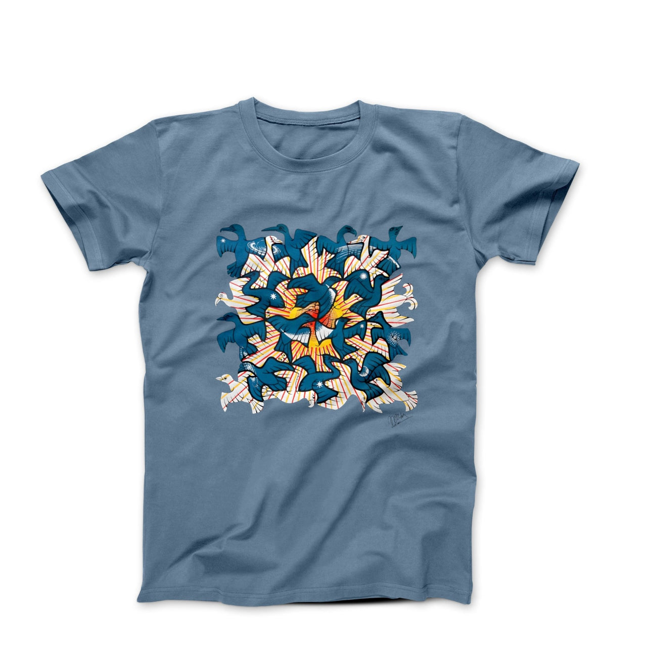 M.C. Escher Exhibition Art T-shirt - Greatest Artists - Harvey Ltd